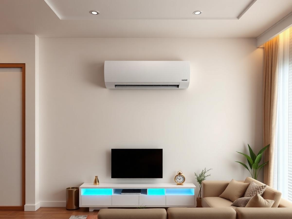 Split AC in Indian home